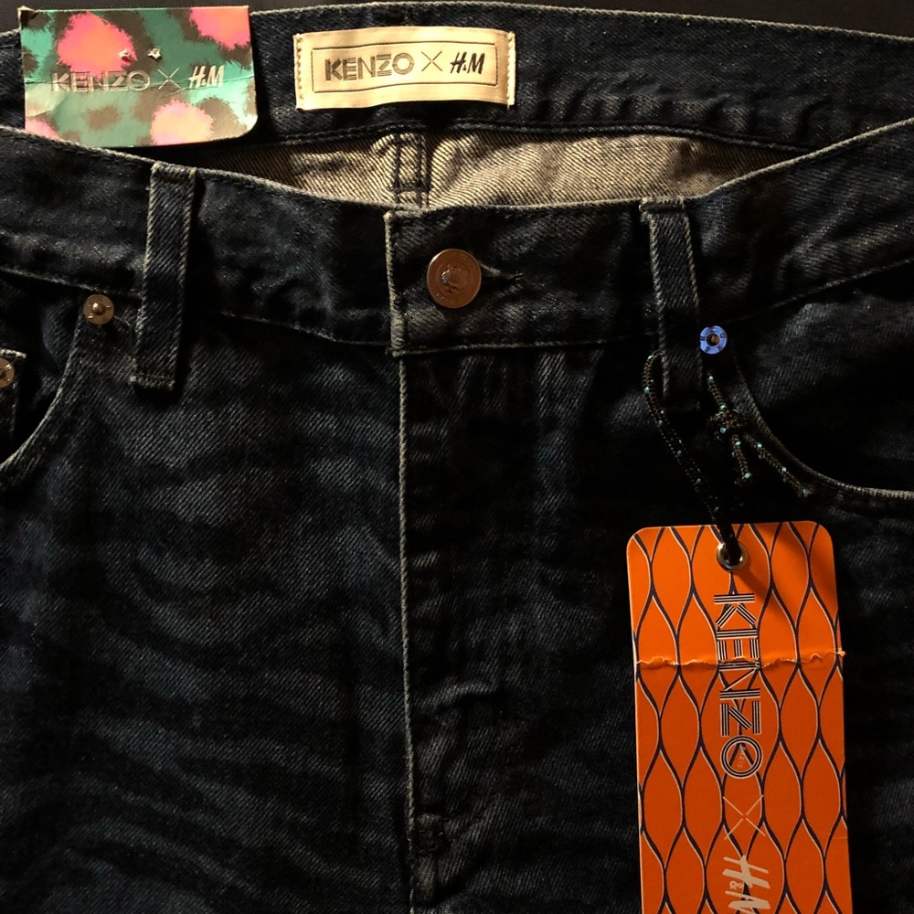 Kenzo x H&M Jeans (34) Brand New w/tags